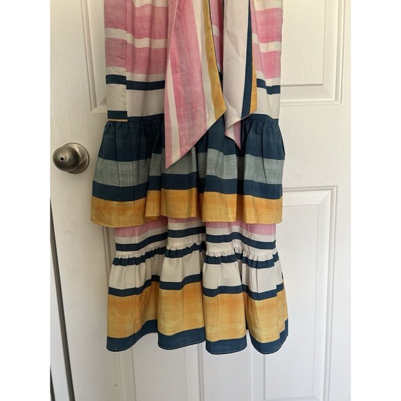Entro Multicolor Striped Maxi Dress - Picture 5 of 11